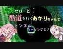 【紲星あかり車載】迷彩セローと酷道を行くあかりちゃんとトンネルツーリングと！