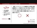クライエントの情報を大学院の講義資料として配布（公認心理師試験対策講座online 2020）