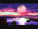 夕暮れの海と月【東方睡眠用BGM】少女さとり、癒しインストMUSIC　