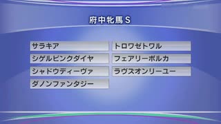 最終追い切り府中牝馬S2020 GⅡ