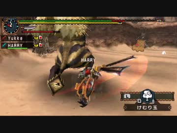 HARRYさんとペアラー太刀　3:19　G級最後の招待状