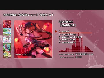 【M3-2020秋】GARNETなど【クロスフェード】