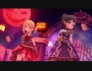 桃華とみりあがダンスしながらハロウィンイベントについて話をしているようです。