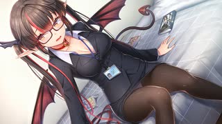 えっちなサキュバスがOLコスプレプレイ！？トラブルデイズ実況part5
