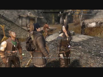 【刀剣乱舞偽実況】みっちゃんが写し身作って旅に出る・其の25前編【skyrim】