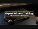 Expert Witness Training