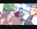 【鬼滅のMMD】コント ハンマーギター（禰豆子）