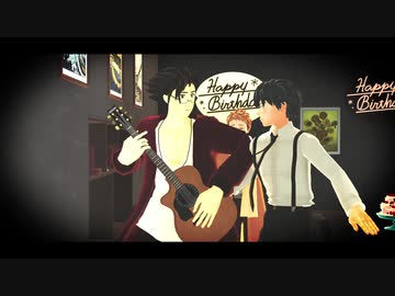 【文豪失格MMD】ハンマーギター【坂口安吾生誕祭】