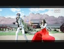 【MMD刀剣乱舞】きょうもハレバレ (日光一文字自作モデル  & オリジナルモデル)