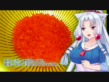 新妻イタコと　イクラを漬ける【ボイロキッチン】