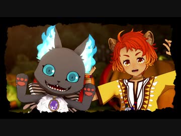 【MMDツイステ】グリムとチェカのハロウィン【モデル配布】