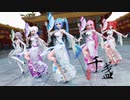 【MMD】SING女團 - 千盞【Vocaloids】