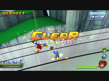 キングダムハーツ メロディオブメモリー 体験版「The Rustling Forest」FULL EXCELLENT（プラウドモード・ノーマルスタイル）