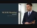 MCIOB Meaning