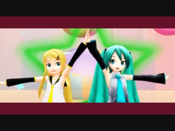 【MMD】ちびちゃん二人で『カラフルポップビート』【MMD‐PV】