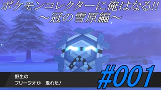 ポケモンコレクターに俺はなる‼～冠の雪原編～#001