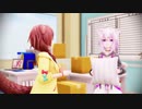 ホロライブMMD】「Lemon」を歌いながらミット持ちする猫又おかゆ【おかころ】