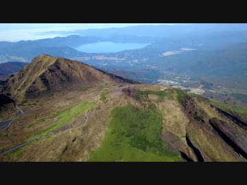 秋田駒ケ岳遊覧飛行 「ドローン空撮」