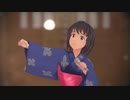 【MMD君の名は。】浴衣姿の三葉が彗星が落ちる前に、前前前世を歌った
