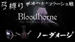 【Bloodborne】弓縛り カンストノーダメージ14悪夢の主ミコラーシュ戦