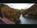 奥裾花峡谷の紅葉を橋の上から見る5分間