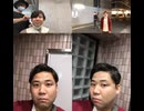 #七原くん 20201024「髪を整髪しにいく」米無(昨夜風呂入らずに美容院へ,散髪後「ノブじゃない!ヨーロッパ感を感じて!」浩平ランウェイ開催)