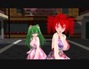 【MMD】夜に駆ける【重音テト　櫻花アリス】