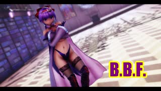 【MMD東方】パチュリーで「B.B.F.」【1080P】