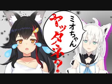 あまりにもヨットを連発する大神ミオがチー〇を使用していると推測する白上フブキ【ホロライブ】