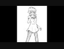 【アナログ絵】ひぐらしのなく頃に　北条沙都子をシャーペンで描いてみた