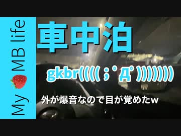 デミオで車中泊してたら…リアルデトロイトシティ・道の駅いちかわ