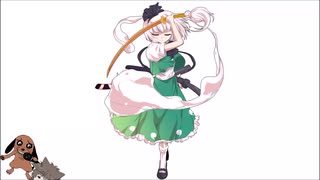 14人目【東方】ニコニコ大百科の《魂魄妖夢》のキャラ紹介文を歌詞として使用して〔東方妖々夢 ～ Ancient Temple〕のアレンジ曲で歌ってみました。 てりあや