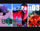 【実況Part03】初めてはじめた ポケモン ソード・シールド 冠の雪原