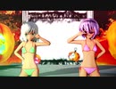 【東方MMD】ビキニの古明地姉妹でシュレディンガイガーのこねこ