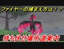 ポケモン剣盾　ファイヤーを簡単に捕まえる方法とは！？待ち伏せ場所道案内！　＃１３　【冠の雪原】