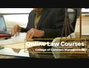 Online Law Courses