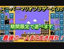 マリオ３５　最後の１人まで生き残れ！マリオでバトロワ！？期間限定で遊べます！　＃２【SUPER MARIO BROS. 35】