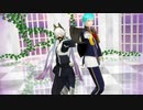 【MMD刀剣乱舞】絶え間なく藍色【一期一振・鳴狐】