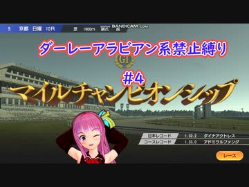 【琴葉姉妹実況】ダーレーアラビアン系禁止縛り #4 【WinningPost9_2020】