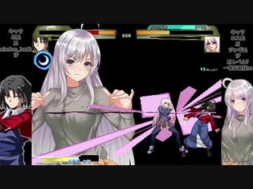 【MUGEN】フューラ新バージョンのAI戦テスト