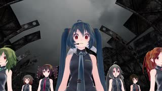 【MMD】 Tda式Scaryミクで　スリラ～