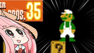 【マリオ35】勝利しないと爆発する妹のために35人バトル #10