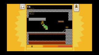 【マリオ35】W2 守銭奴の行く、駆け抜けワールド巡回（ちびマリオ）