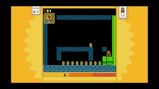 【マリオ35】W4 守銭奴の行く、駆け抜けワールド巡回（ちびマリオ）
