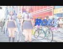 【MMD】ロキ ROKI TDA式改変ミク・リン・テト  アニメ「俺妹」セーラー服 in 秋葉原