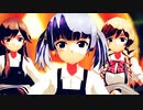 【MMD艦これ】あさしお姉妹にHappy Halloween踊ってもらった