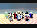 【MMDUndertale】Sans『達』が＼(＾ω＾＼Ξ／＾ω＾)／ウォウウォ！イェイ！イェイ！＋おまけ【Sans_AU】