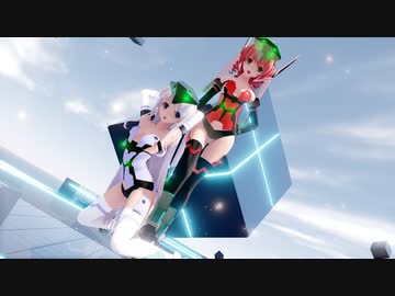 【MMD】らぶ式Rouge+Yuki／Chocolat+Mint／Saya+Marron／Anna+Lioで『RYDEEN』1080P