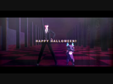 【MMDツイステ】trick and treat!!!!!!!【NRC生総出】