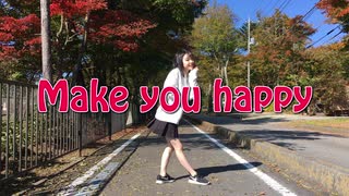 【羽愛】　NiziU 『Make you happy』【踊ってみた】